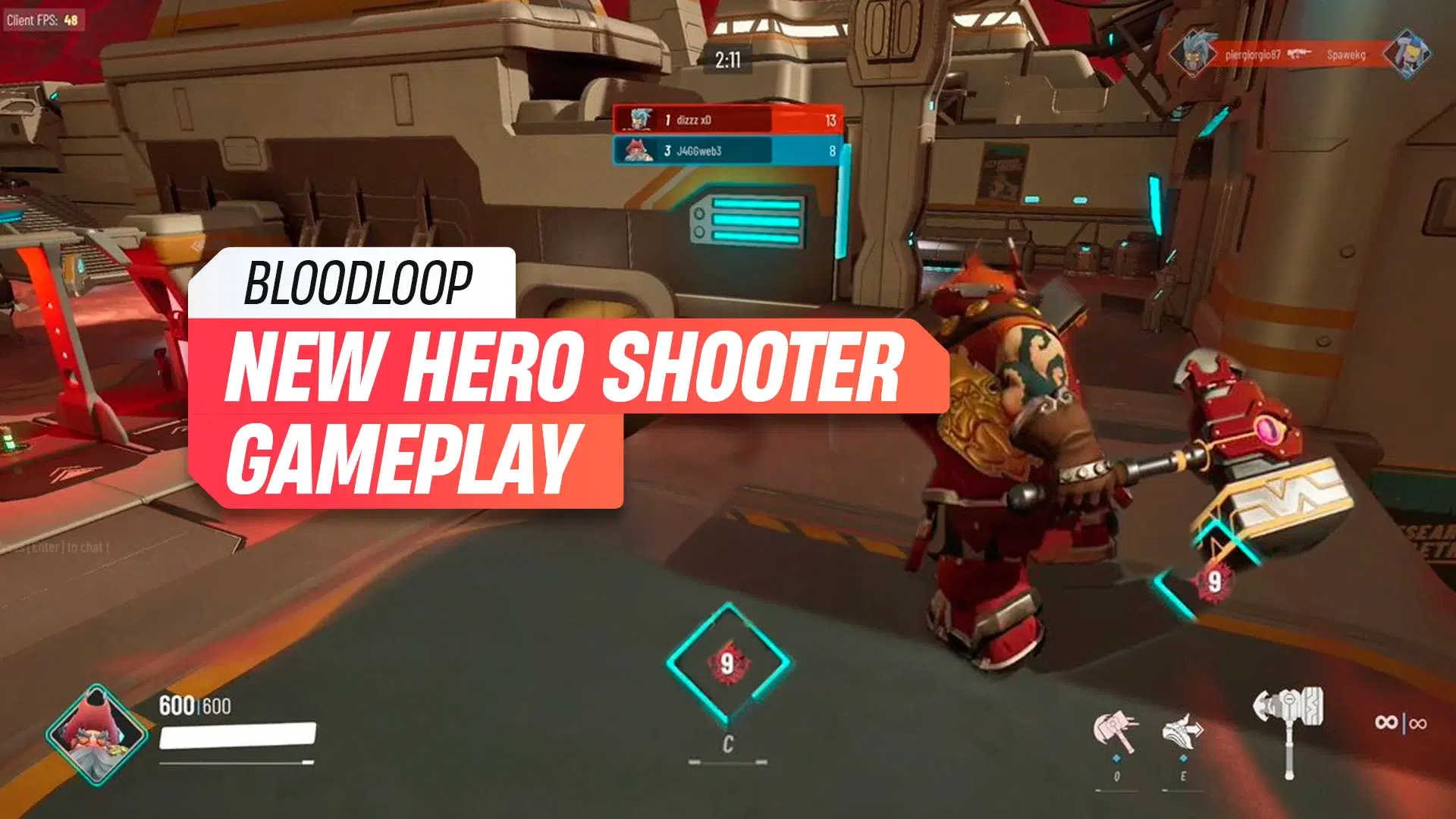 Bloodloop Gameplay: Hero Shooter Game On Avalanche