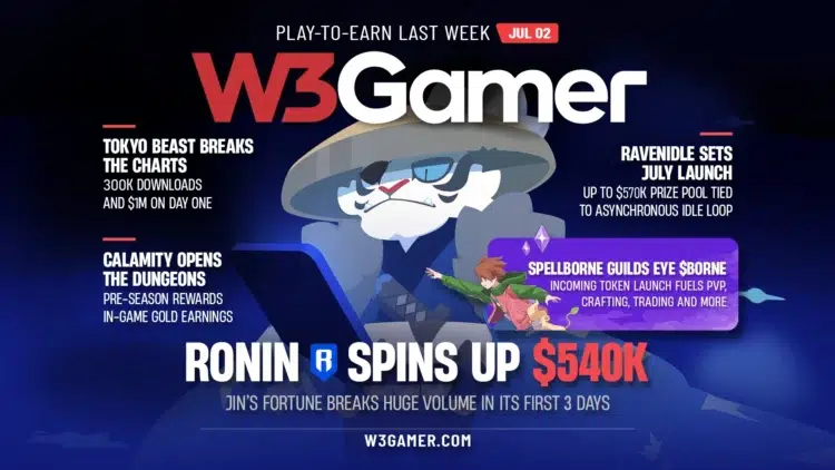 Last Week In Crypto Gaming: Tokyo Beast, Hytopia Tools, Ronin Spin, More