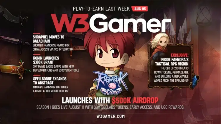 Play To Earn Weekly Recap: Major Airdrops, Mobile Launches, And Chain Migrations