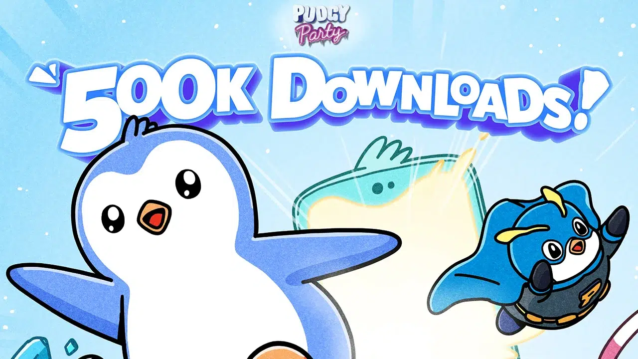 Pudgy Party Hits 500K Downloads In Two Weeks