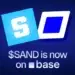 Web3 Gaming Platform The Sandbox Partners With Base Blockchain For $Sand Token Integration And Metaverse Expansion In Play-To-Earn Games.
